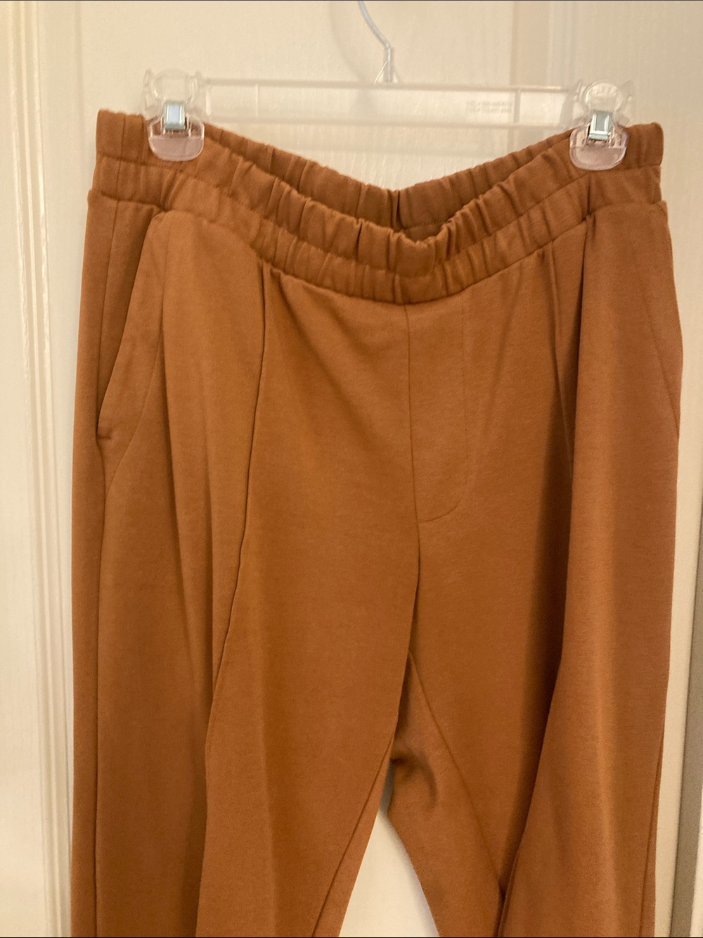 Rust/Orange Pull on Pants - Picture 3 of 10
